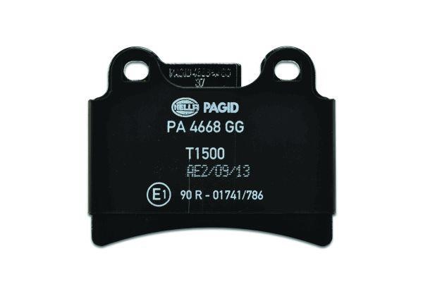 Brake pad set Hella 8DB 355 011-861