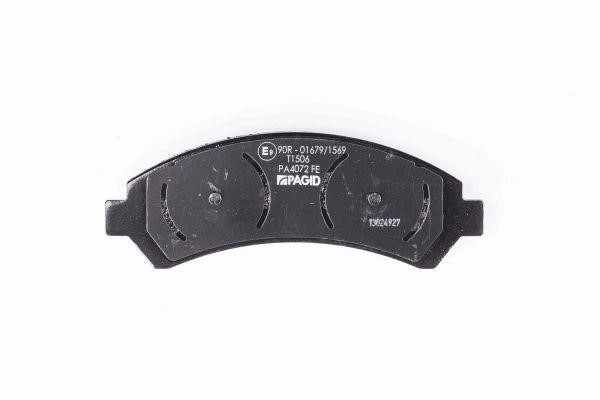 Brake Pad Set, disc brake Hella 8DB 355 011-911