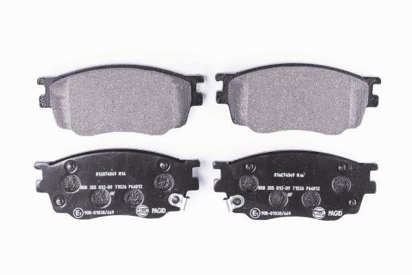 Hella 8DB 355 012-091 Brake Pad Set, disc brake 8DB355012091