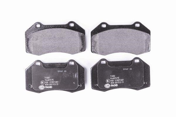 Hella 8DB 355 012-151 Brake Pad Set, disc brake 8DB355012151
