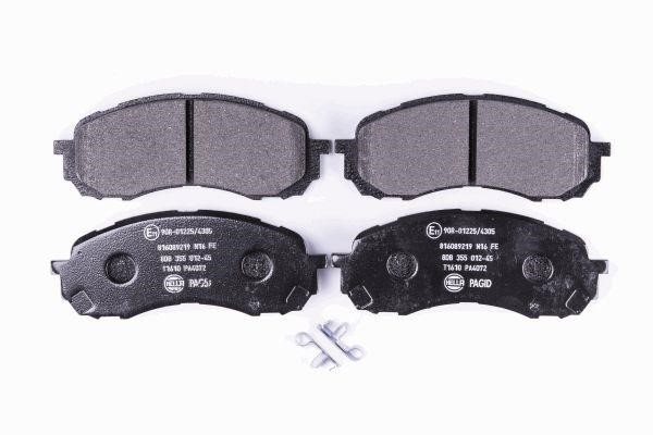 Hella 8DB 355 012-451 Brake Pad Set, disc brake 8DB355012451