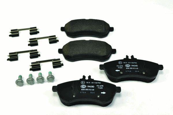 Hella 8DB 355 012-601 Brake Pad Set, disc brake 8DB355012601