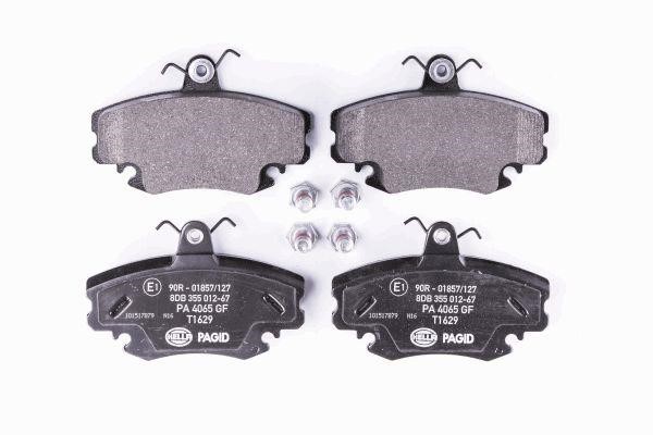 Hella 8DB 355 012-671 Brake Pad Set, disc brake 8DB355012671