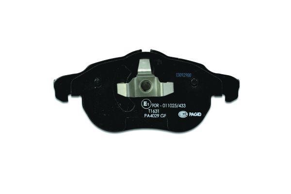 Brake pad set Hella 8DB 355 012-681