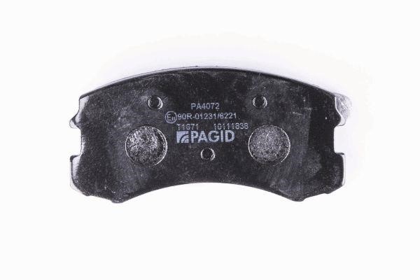 Brake pad set Hella 8DB 355 013-071