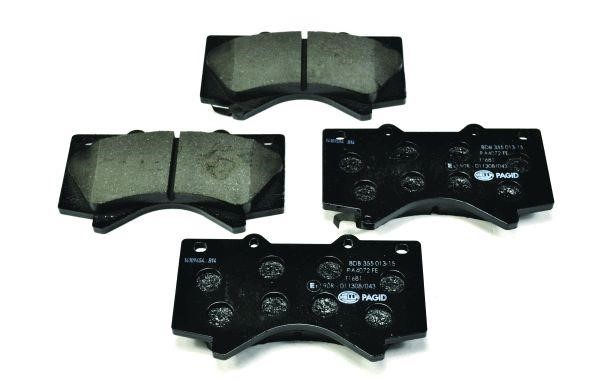 Hella 8DB 355 013-151 Brake Pad Set, disc brake 8DB355013151