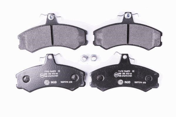 Hella 8DB 355 013-441 Brake Pad Set, disc brake 8DB355013441
