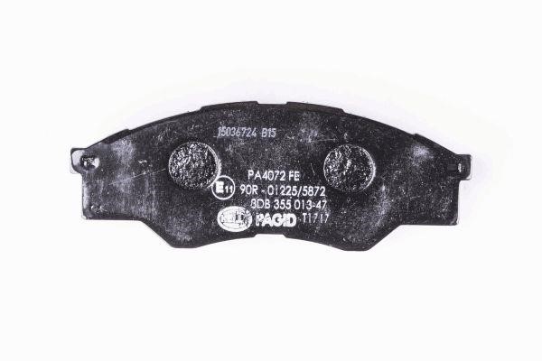 Brake Pad Set, disc brake Hella 8DB 355 013-471