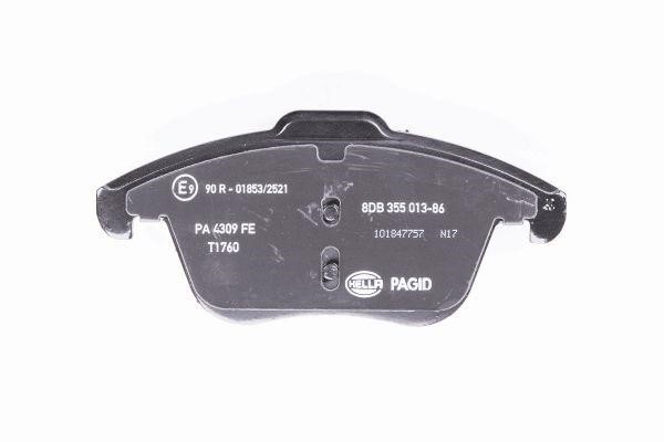 Brake pad set Hella 8DB 355 013-861