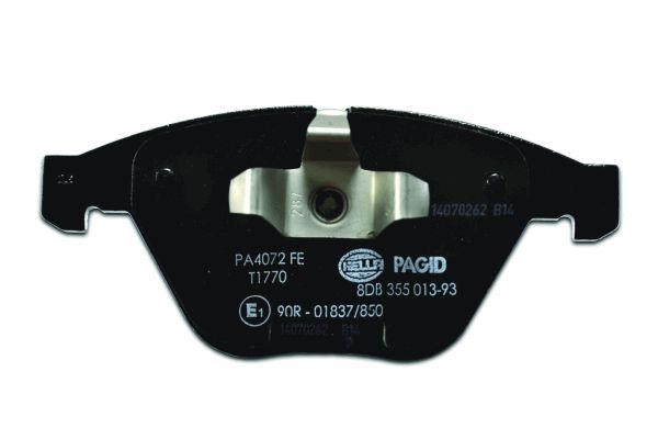 Brake pad set Hella 8DB 355 013-931