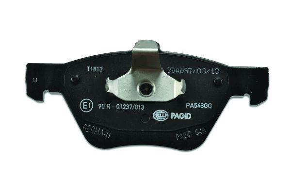 Brake Pad Set, disc brake Hella 8DB 355 014-291
