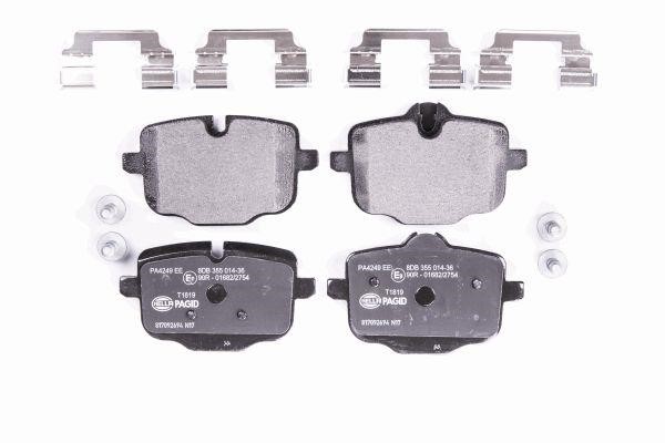 Hella 8DB 355 014-361 Brake Pad Set, disc brake 8DB355014361