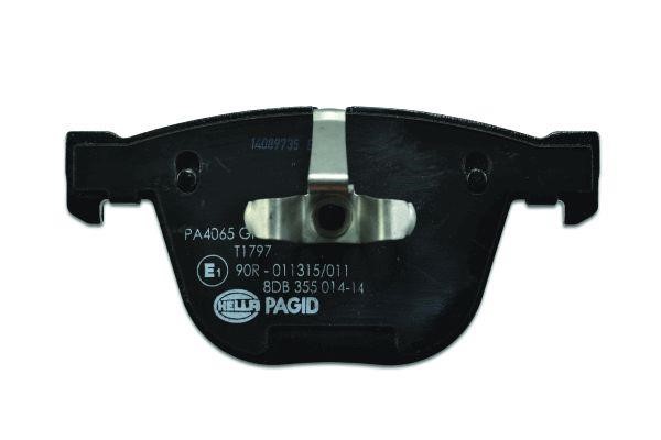 Brake pad set Hella 8DB 355 014-141