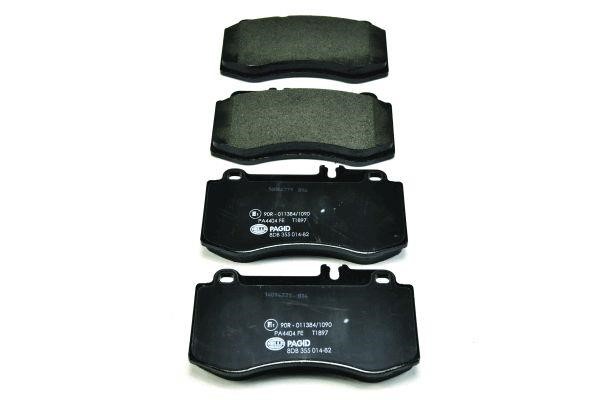 Hella 8DB 355 014-821 Brake Pad Set, disc brake 8DB355014821