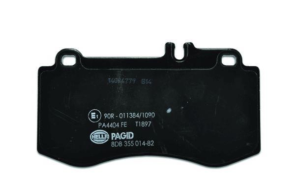 Brake Pad Set, disc brake Hella 8DB 355 014-821