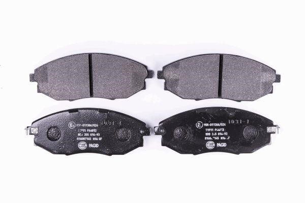 Hella 8DB 355 014-931 Brake Pad Set, disc brake 8DB355014931