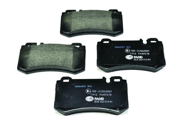 Hella 8DB 355 014-941 Brake Pad Set, disc brake 8DB355014941