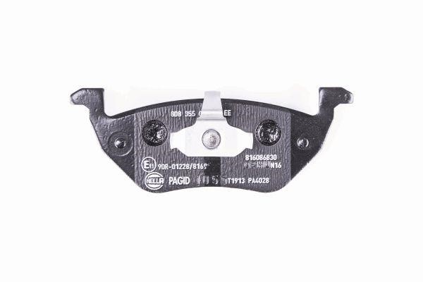 Brake pad set Hella 8DB 355 014-951