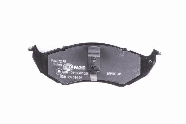 Brake pad set Hella 8DB 355 014-971