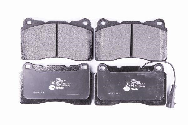 Hella 8DB 355 014-731 Brake Pad Set, disc brake 8DB355014731