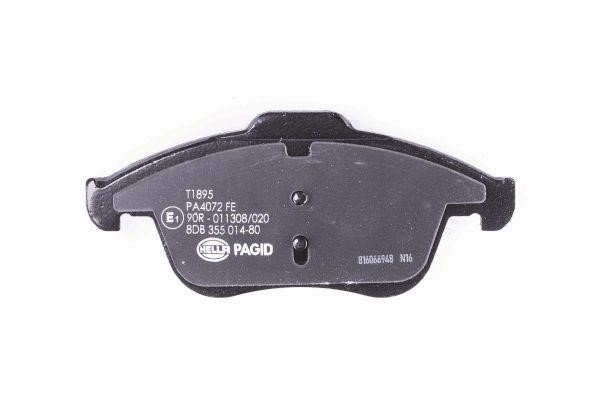 Brake pad set Hella 8DB 355 014-801