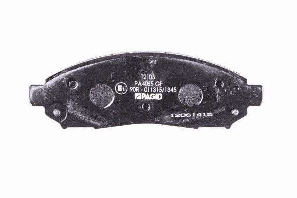 Brake Pad Set, disc brake Hella 8DB 355 016-121