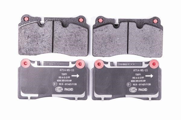 Hella 8DB 355 015-891 Brake Pad Set, disc brake 8DB355015891