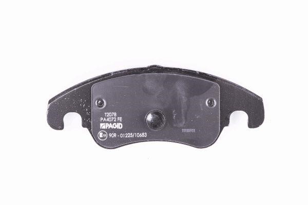 Brake Pad Set, disc brake Hella 8DB 355 040-621