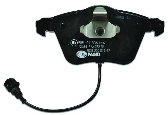 Brake pad set Hella 8DB 355 015-971
