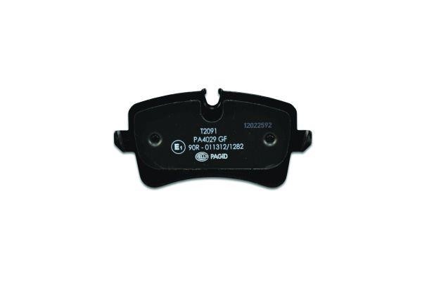 Brake pad set Hella 8DB 355 016-011