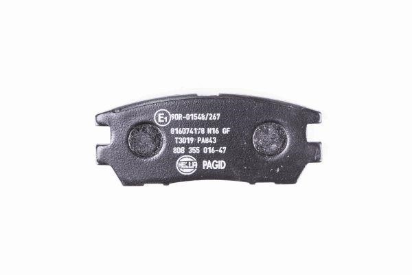 Brake pad set Hella 8DB 355 016-471