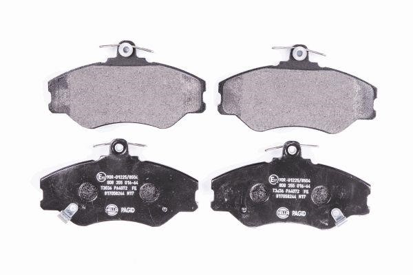 Hella 8DB 355 016-641 Brake Pad Set, disc brake 8DB355016641