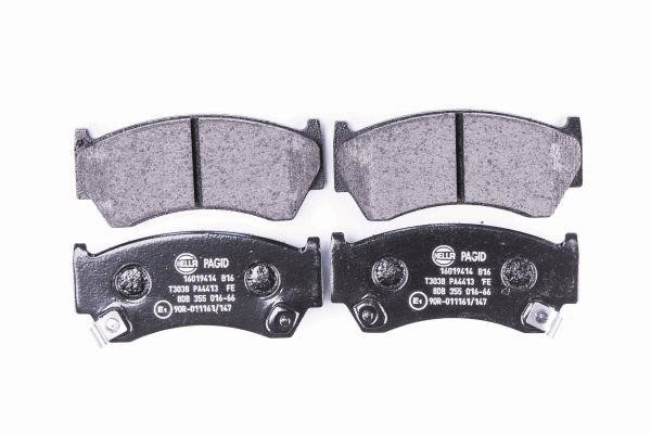 Hella 8DB 355 016-661 Brake Pad Set, disc brake 8DB355016661