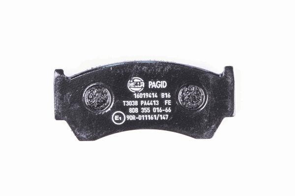 Brake pad set Hella 8DB 355 016-661