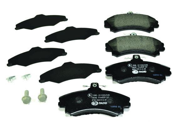 Disc brake pad set Proton Jumbuck: 8DB355016681 Hella Brake pad set
