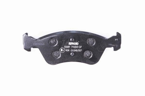 Brake Pad Set, disc brake Hella 8DB 355 016-981