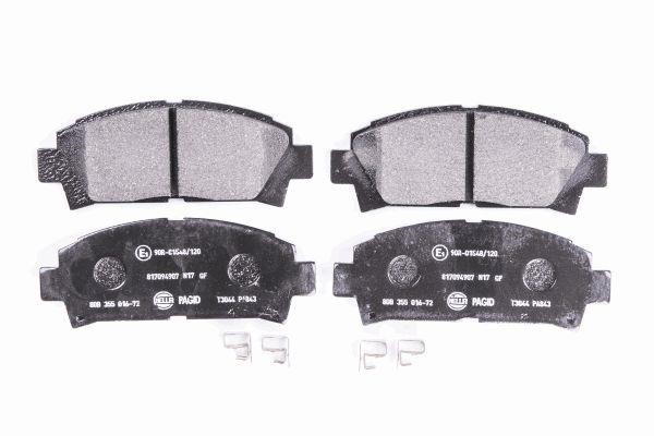 Hella 8DB 355 016-721 Brake Pad Set, disc brake 8DB355016721