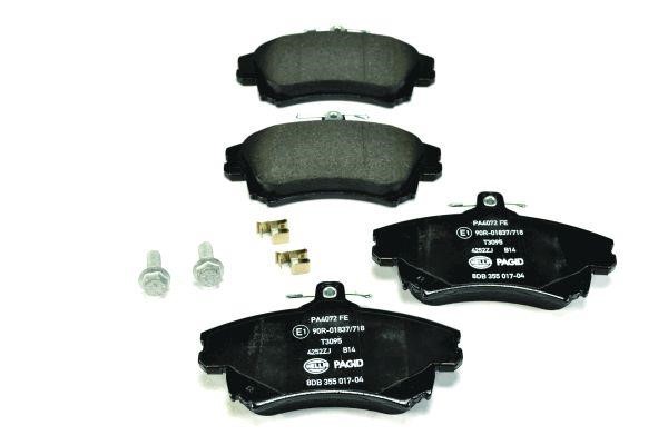 Hella 8DB 355 017-041 Brake Pad Set, disc brake 8DB355017041