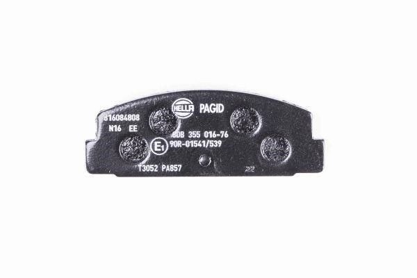 Brake pad set Hella 8DB 355 016-761
