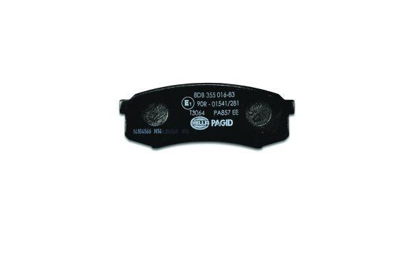 Brake pad set Hella 8DB 355 016-831