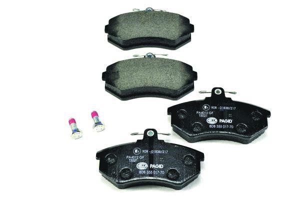 Hella 8DB 355 017-701 Brake Pad Set, disc brake 8DB355017701