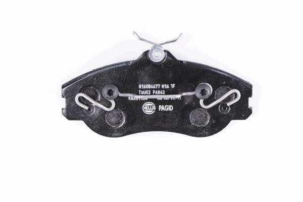 Brake pad set Hella 8DB 355 017-911