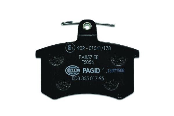 Brake pad set Hella 8DB 355 017-951