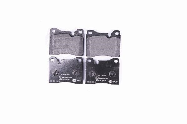 Hella 8DB 355 017-561 Brake Pad Set, disc brake 8DB355017561