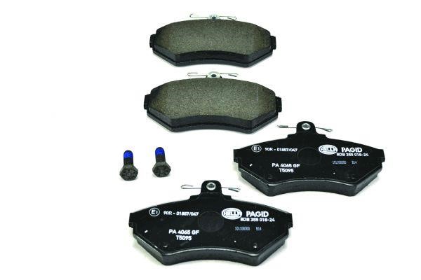 Hella 8DB 355 018-241 Brake Pad Set, disc brake 8DB355018241