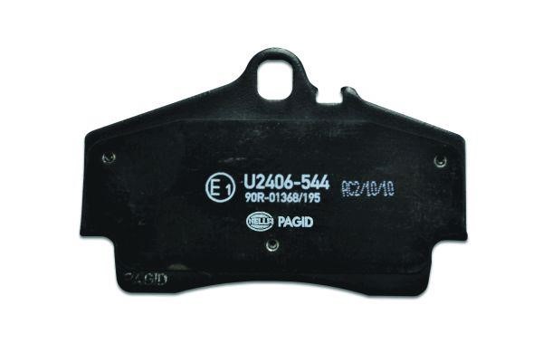 Brake Pad Set, disc brake Hella 8DB 355 018-481