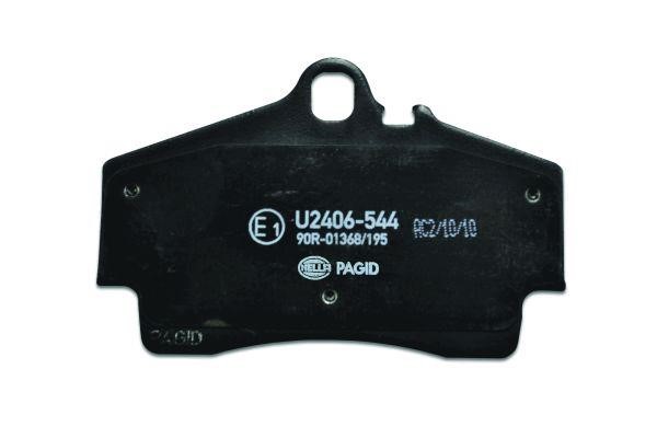 Brake pad set Hella 8DB 355 018-481