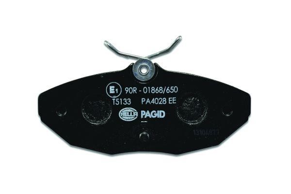 Brake Pad Set, disc brake Hella 8DB 355 018-561