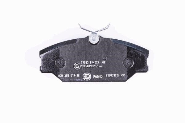 Brake pad set Hella 8DB 355 019-181