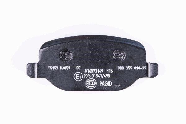 Brake pad set Hella 8DB 355 018-771